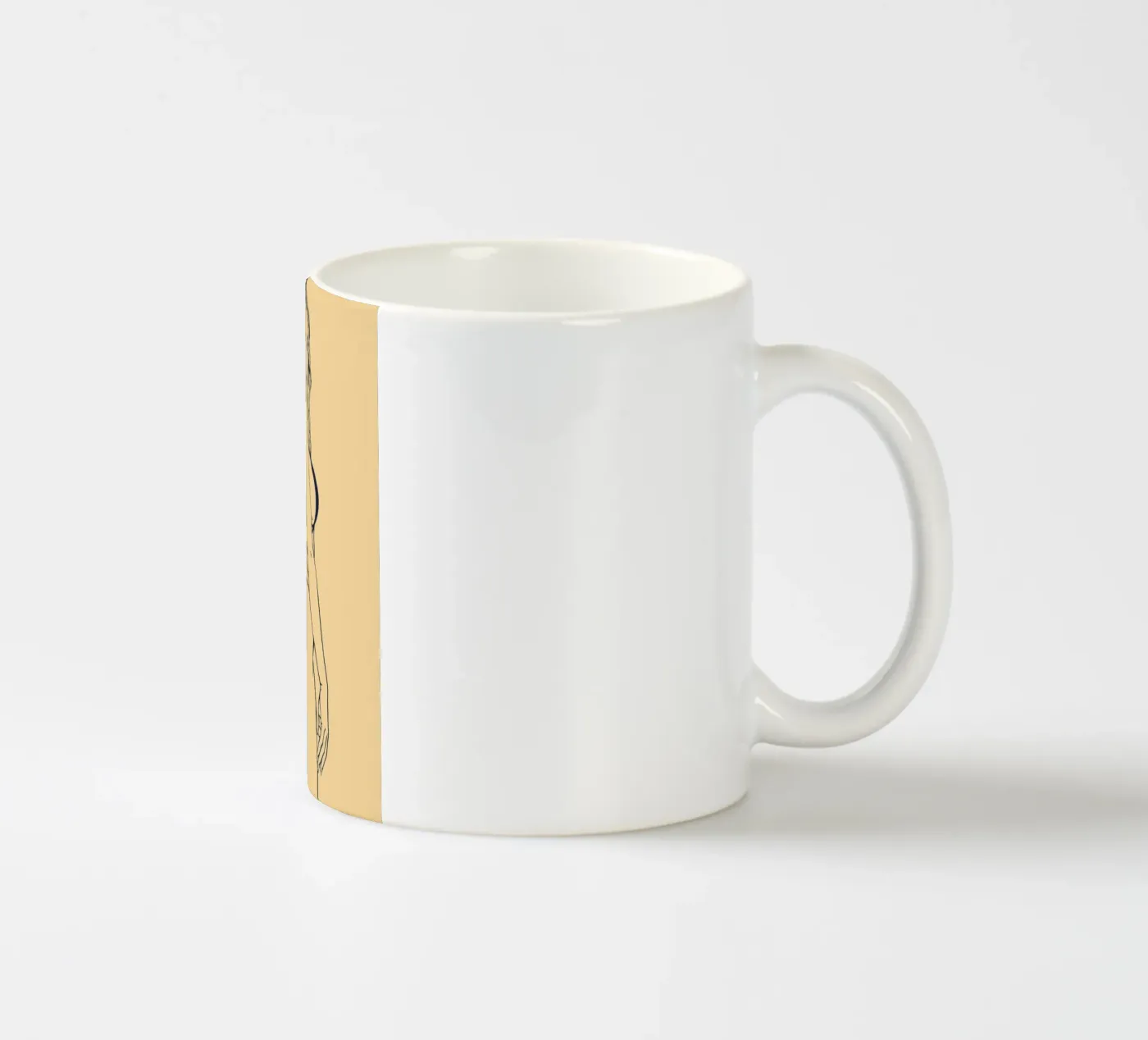 bikini ceramic mug by NAS800
