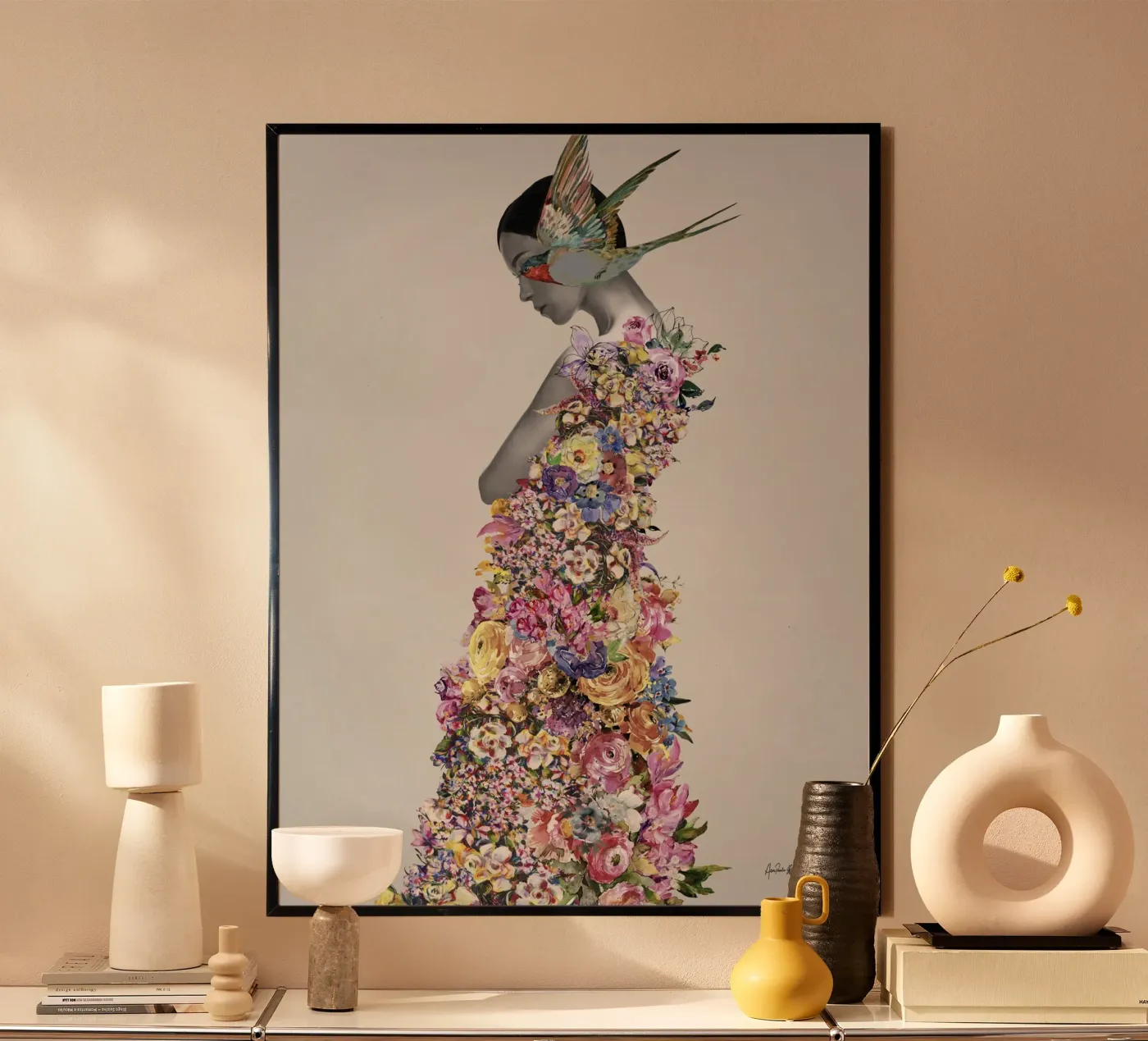 Les Fleurs Poster von Ana Paula Hoppe