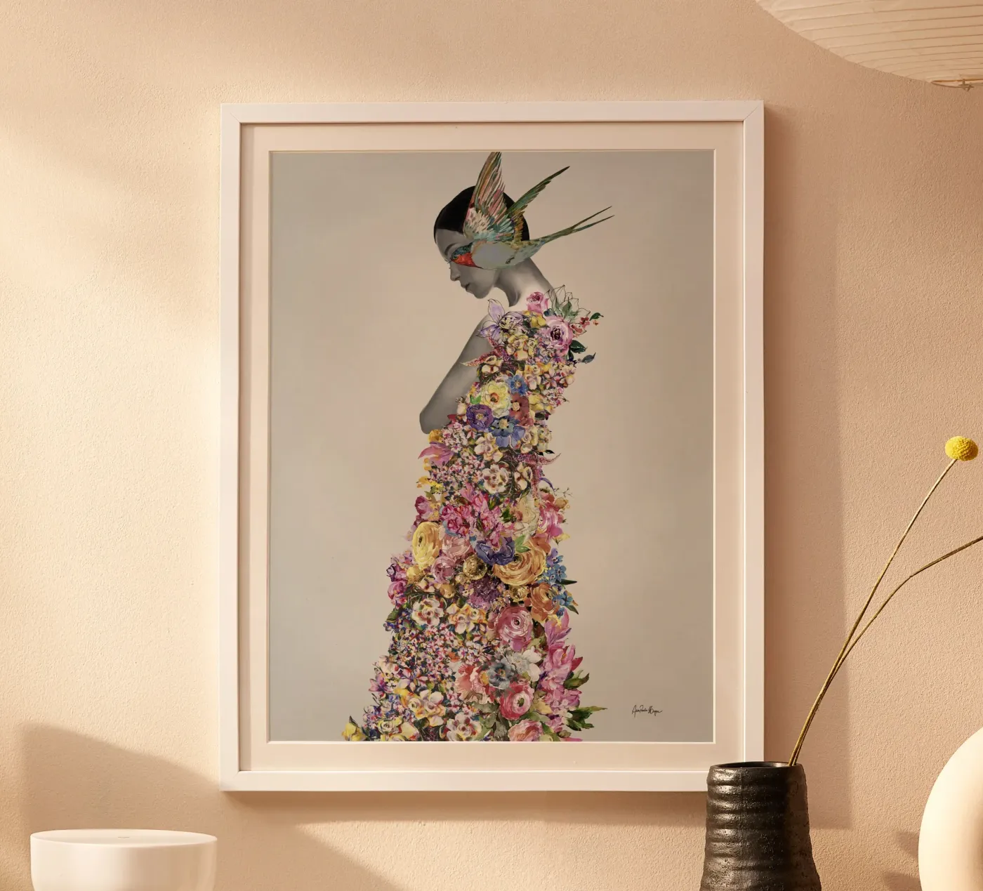 Les Fleurs Poster von Ana Paula Hoppe