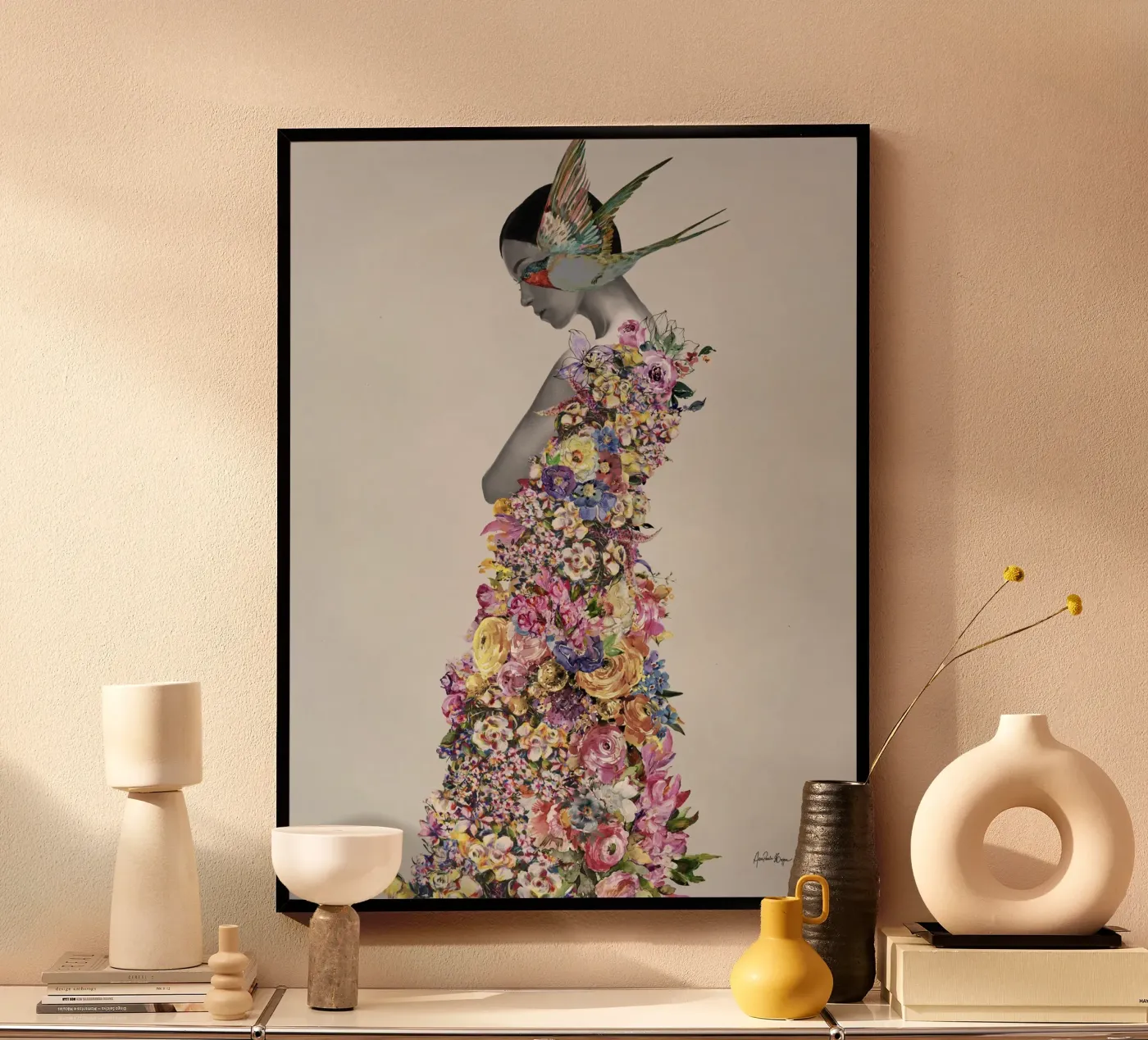 Les Fleurs Poster von Ana Paula Hoppe