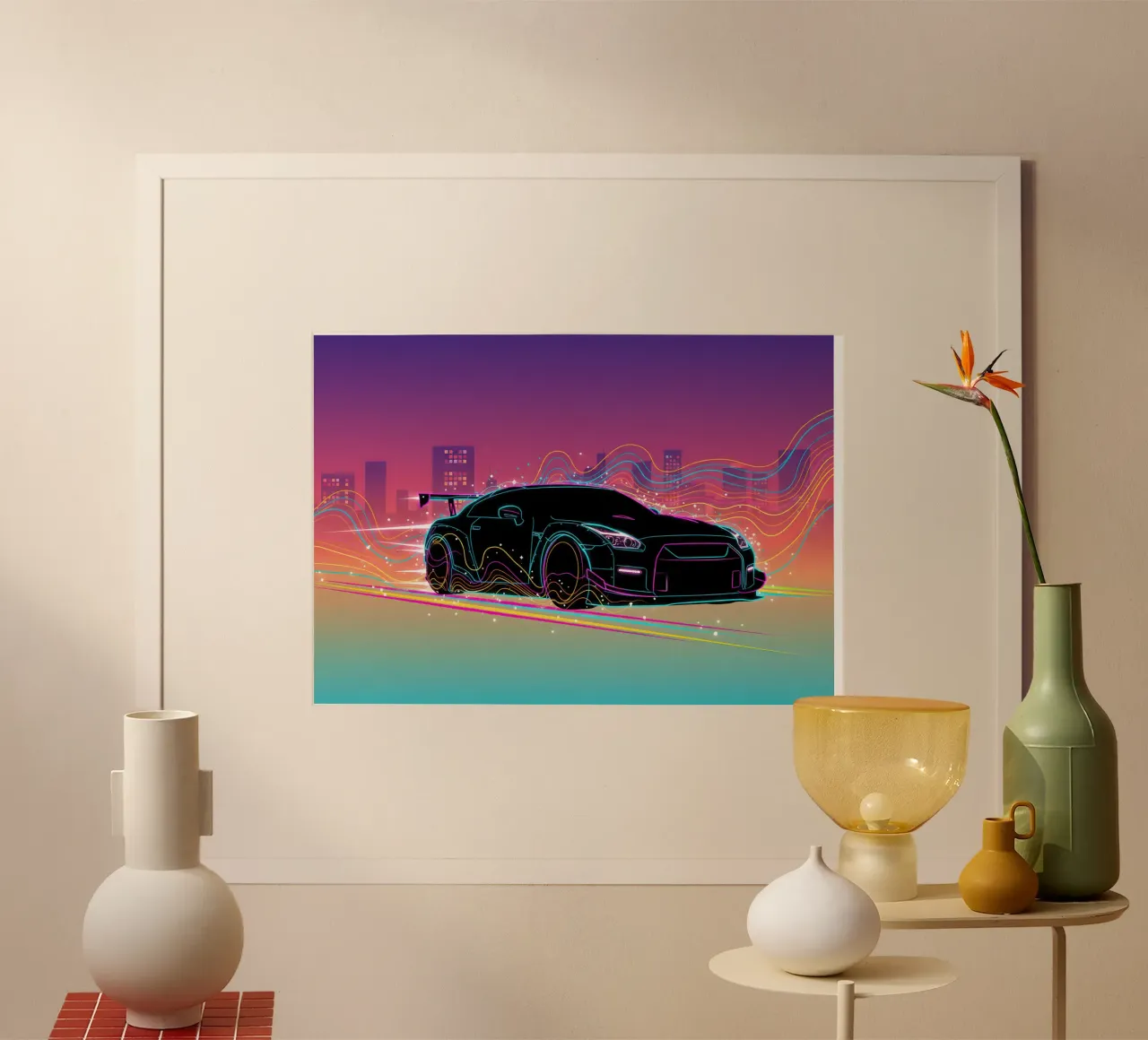super car poster da NAS800
