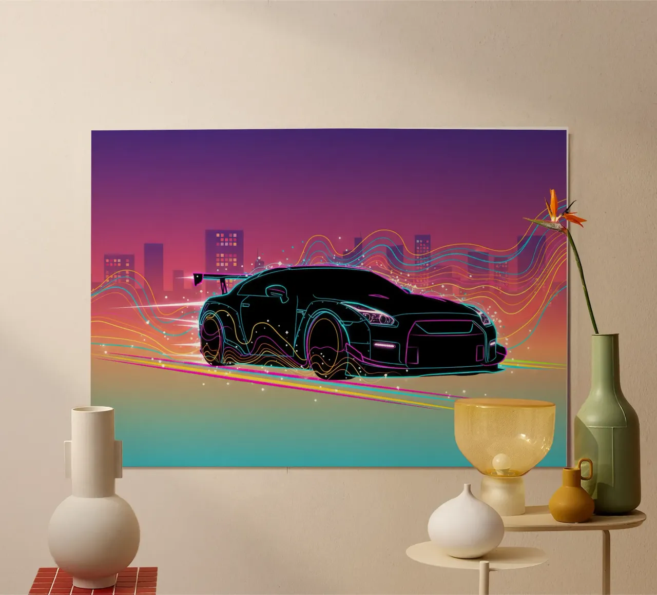 super car poster da NAS800