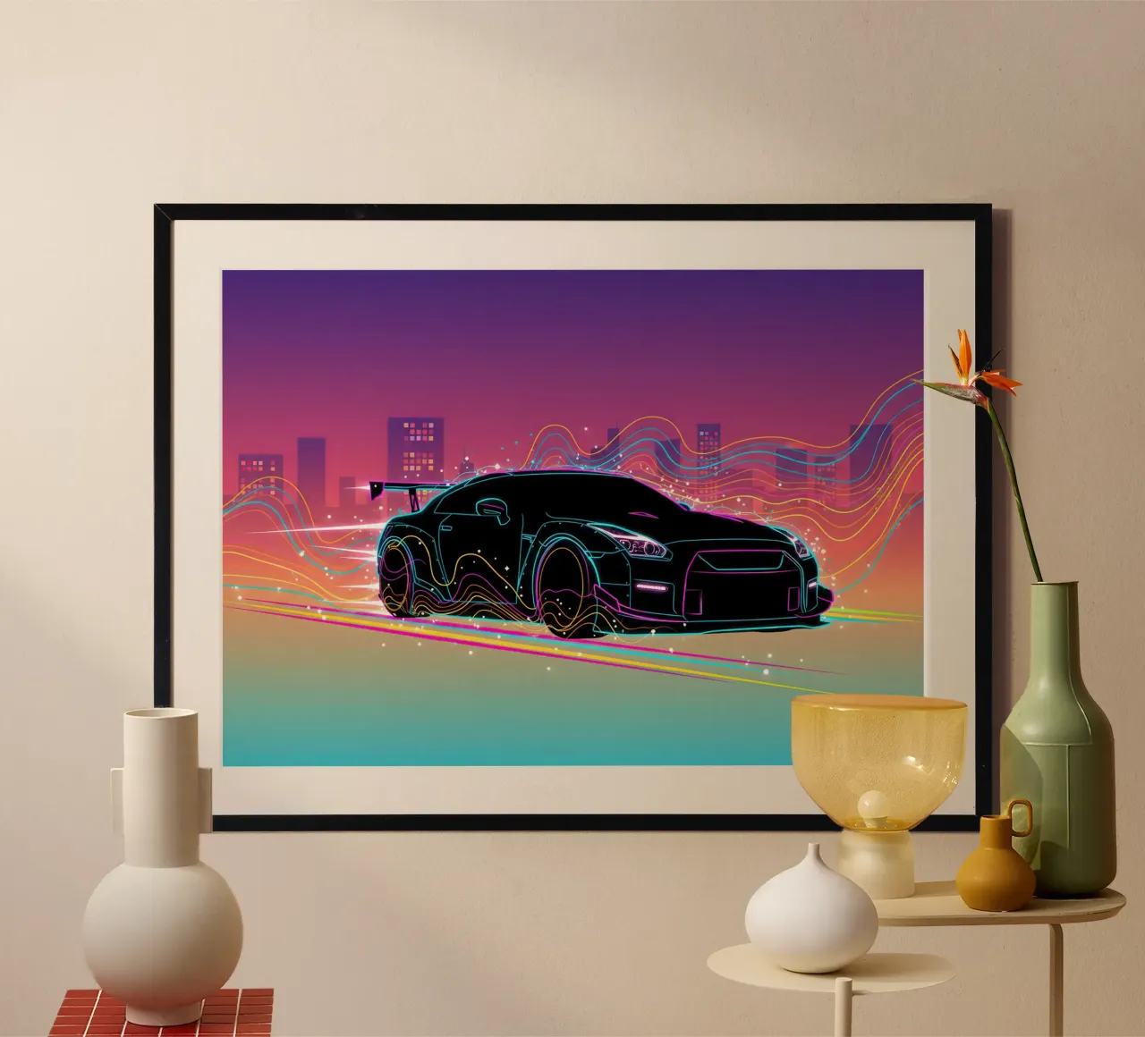 super car poster da NAS800