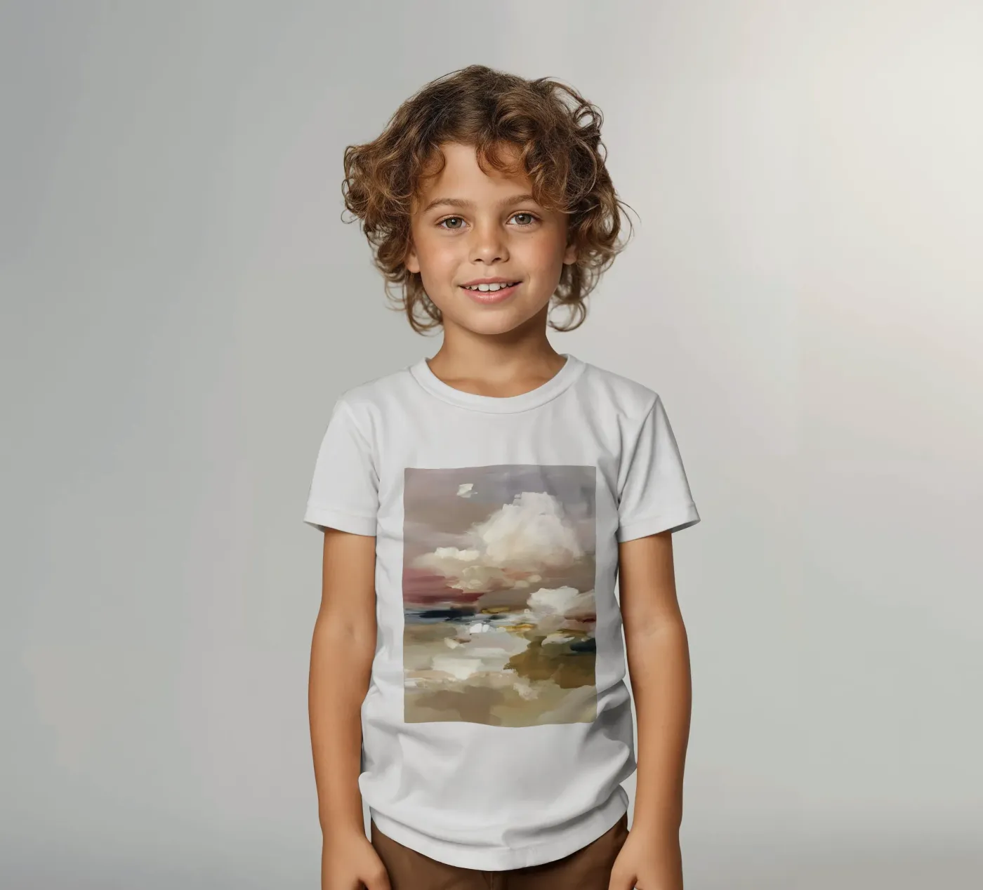 Drifting Clouds kinder t-shirt van M.A.Z.U.N.