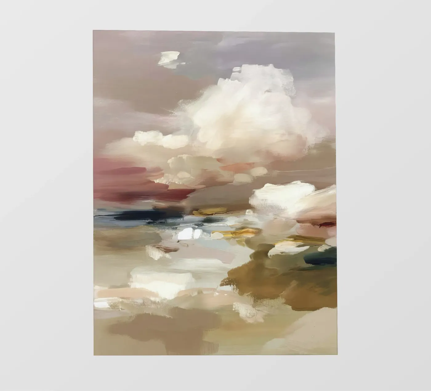 Treibende Wolken Backlit Folie von M.A.Z.U.N.