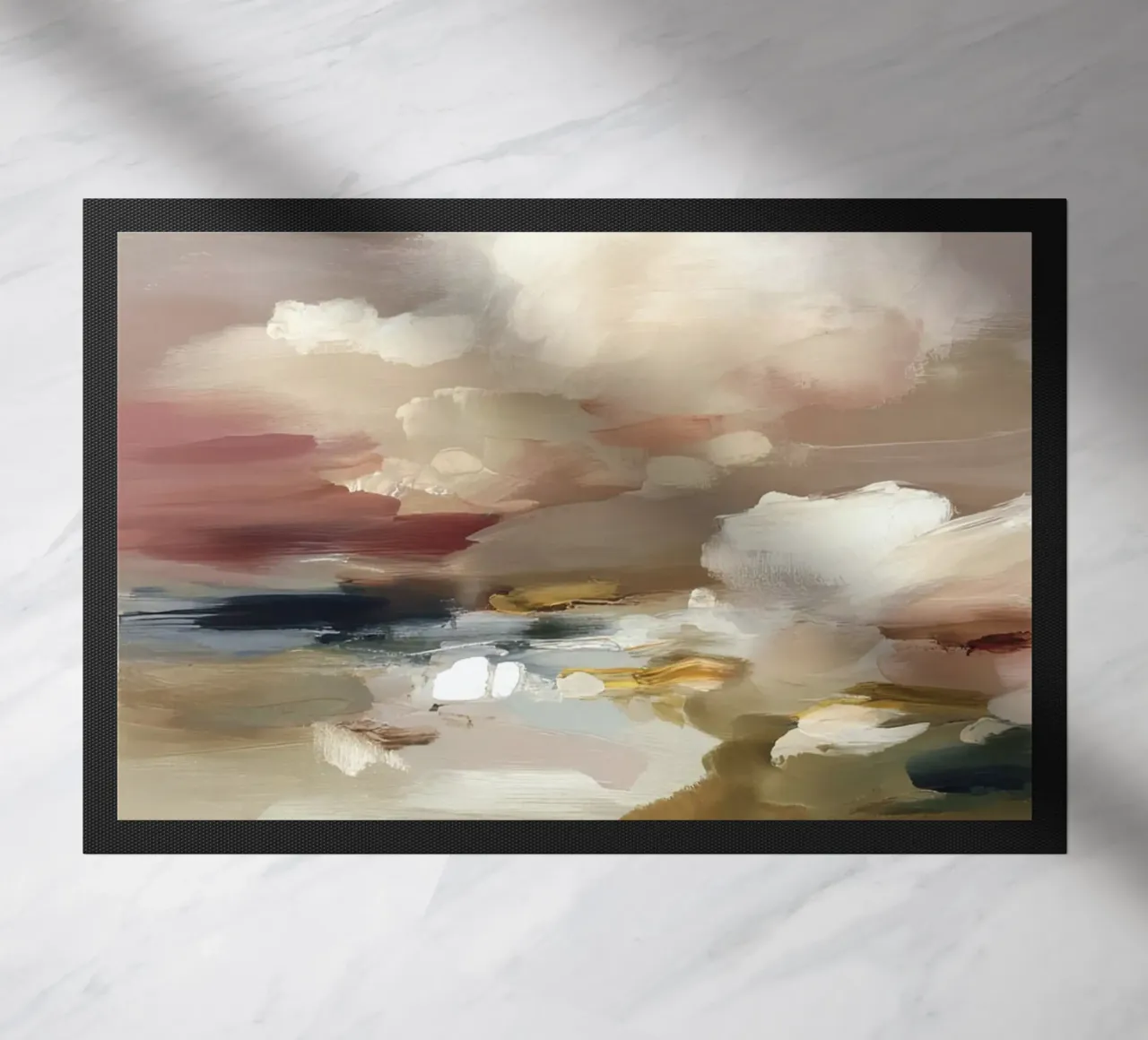 Drifting Clouds doormat by M.A.Z.U.N.