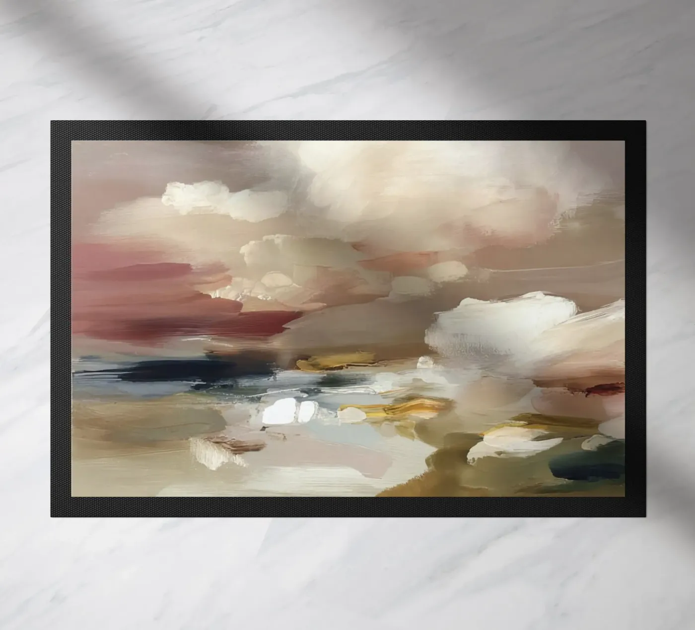 Nuages à la dérive paillasson de M.A.Z.U.N.