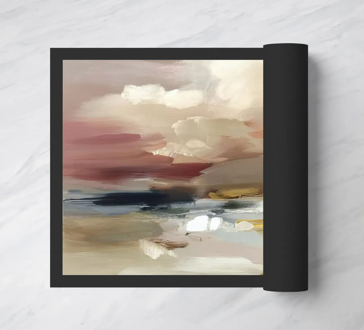 Drifting Clouds doormat by M.A.Z.U.N.