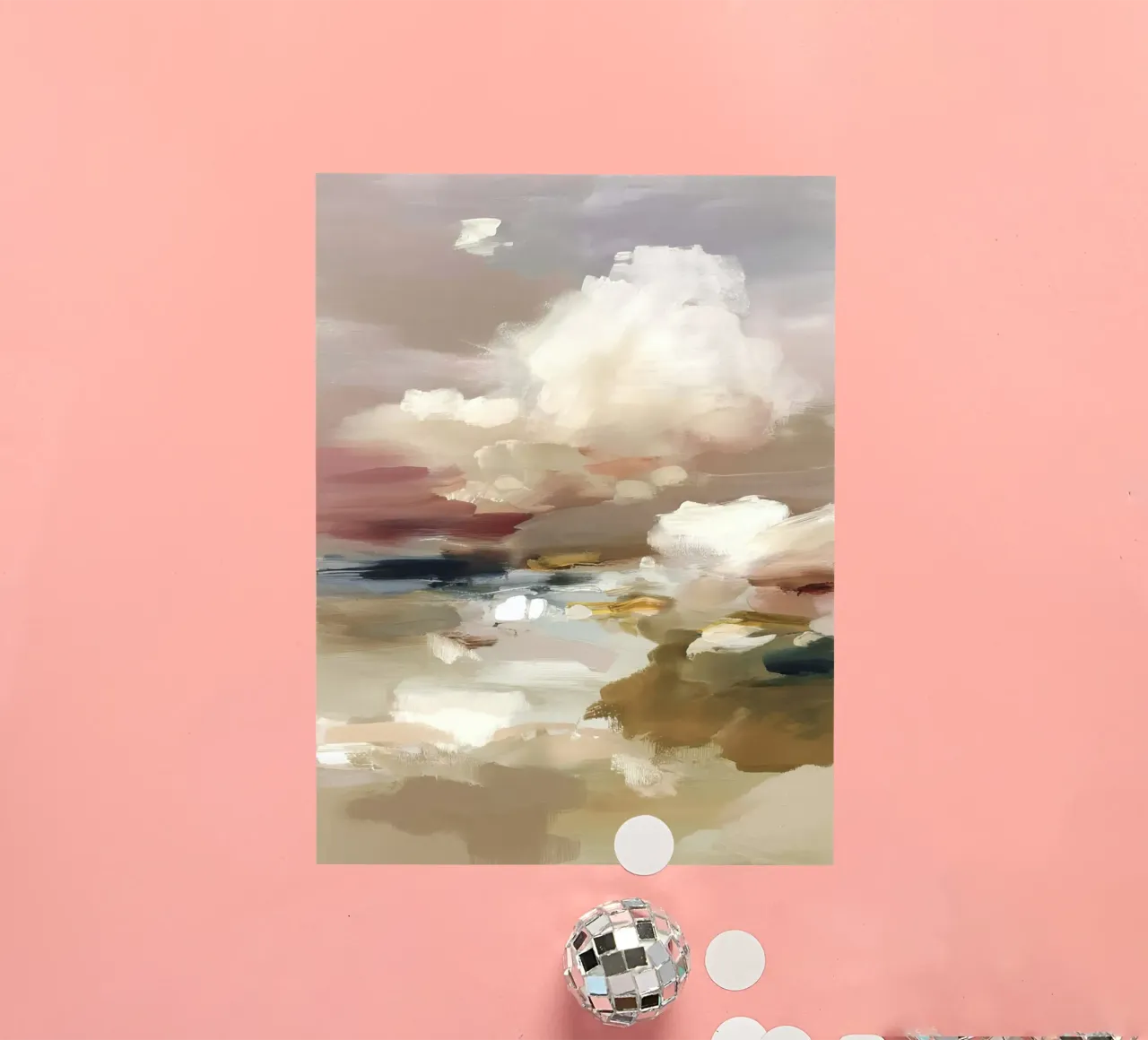 Drifting Clouds sticker by M.A.Z.U.N.