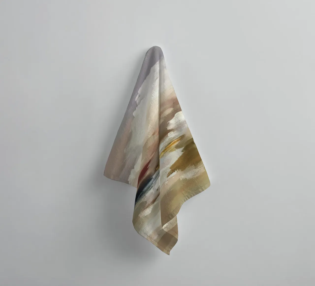 Drifting Clouds towel by M.A.Z.U.N.