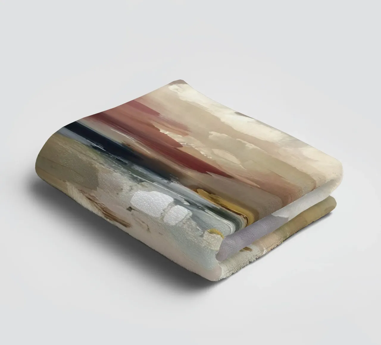 Drifting Clouds towel by M.A.Z.U.N.