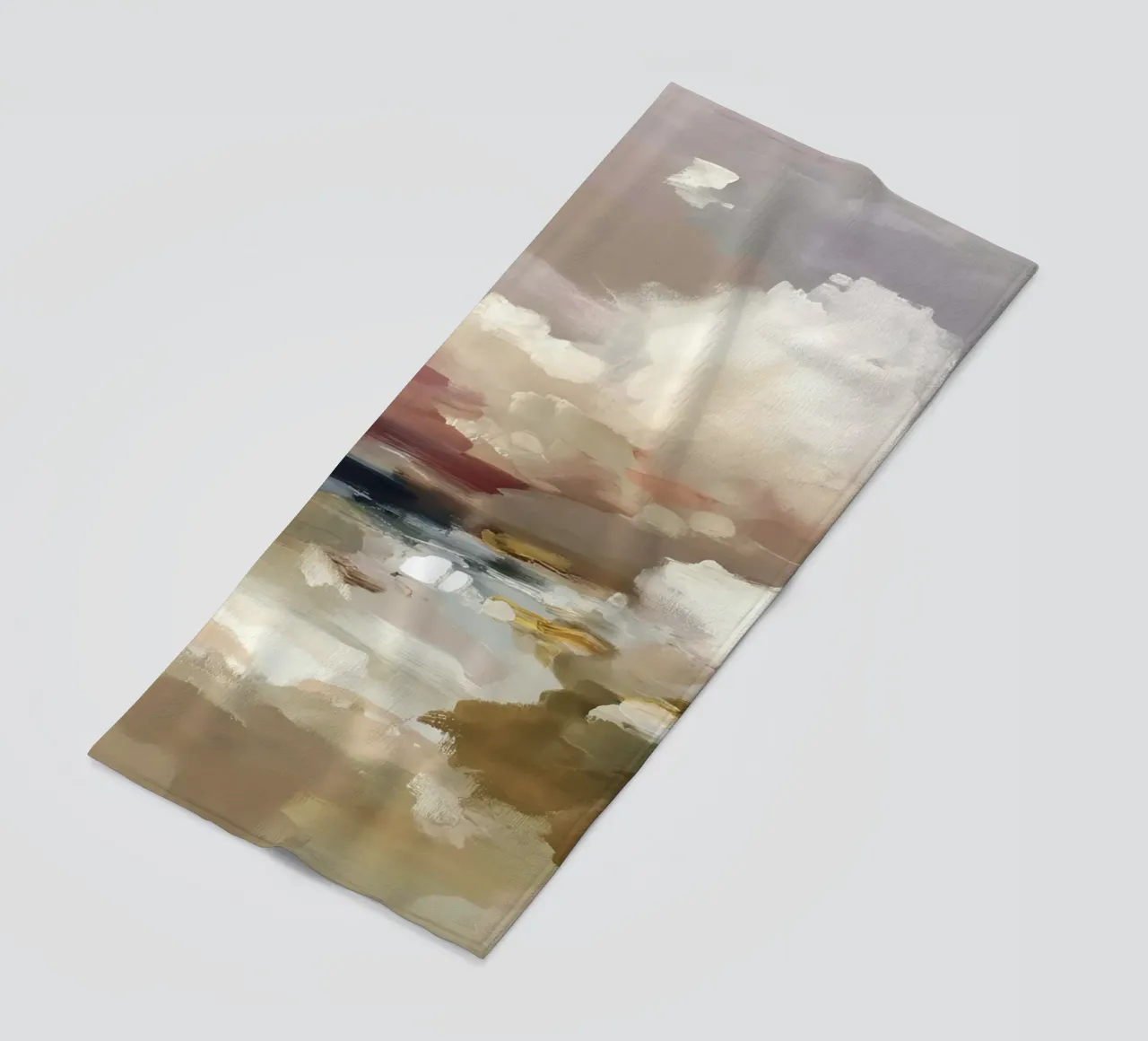 Drifting Clouds beach towel by M.A.Z.U.N.