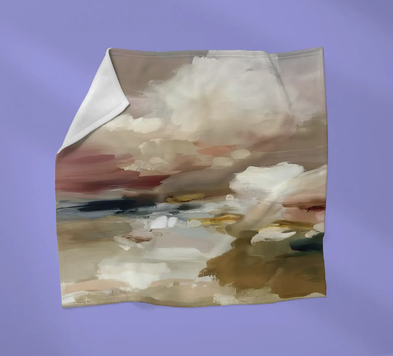 Drifting Clouds Fleecedecke von M.A.Z.U.N.