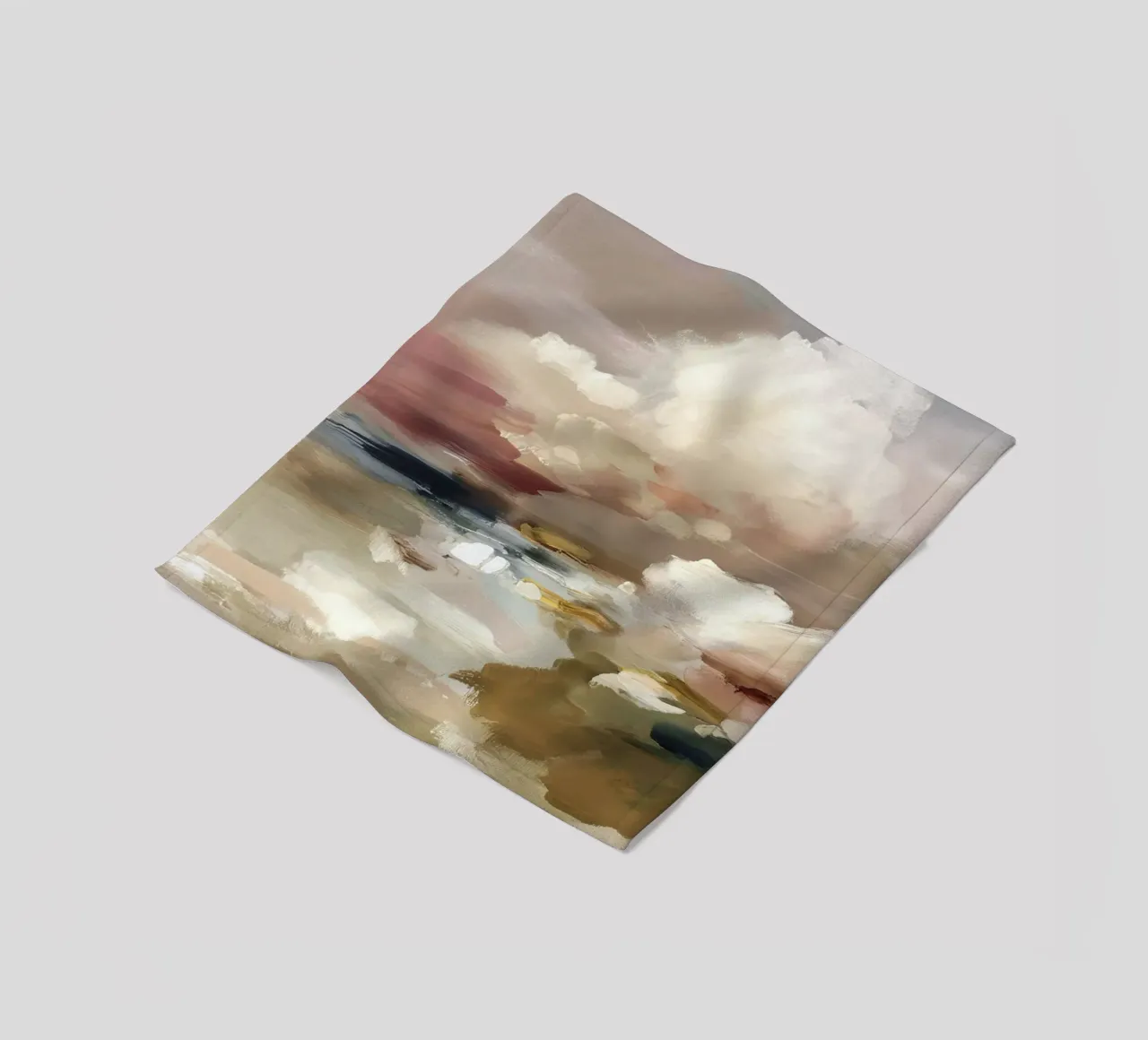 Drifting Clouds Fleecedecke von M.A.Z.U.N.