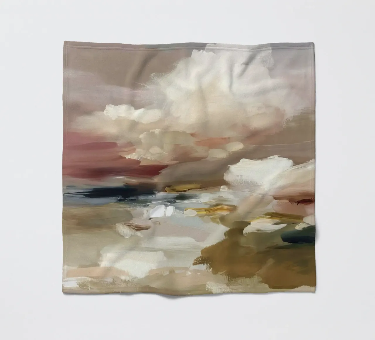 Drifting Clouds Fleecedecke von M.A.Z.U.N.