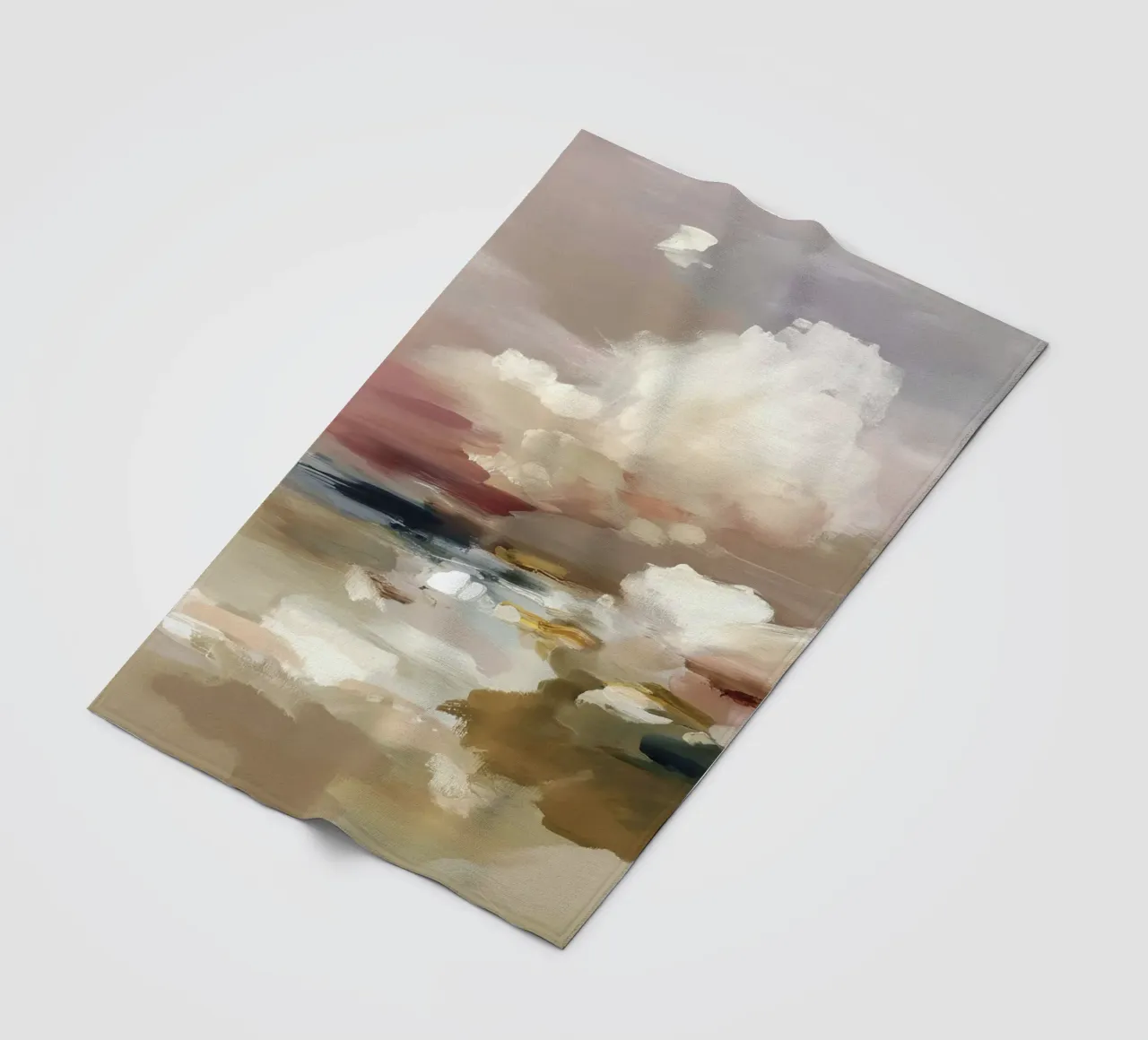 Drifting Clouds Fleecedecke von M.A.Z.U.N.