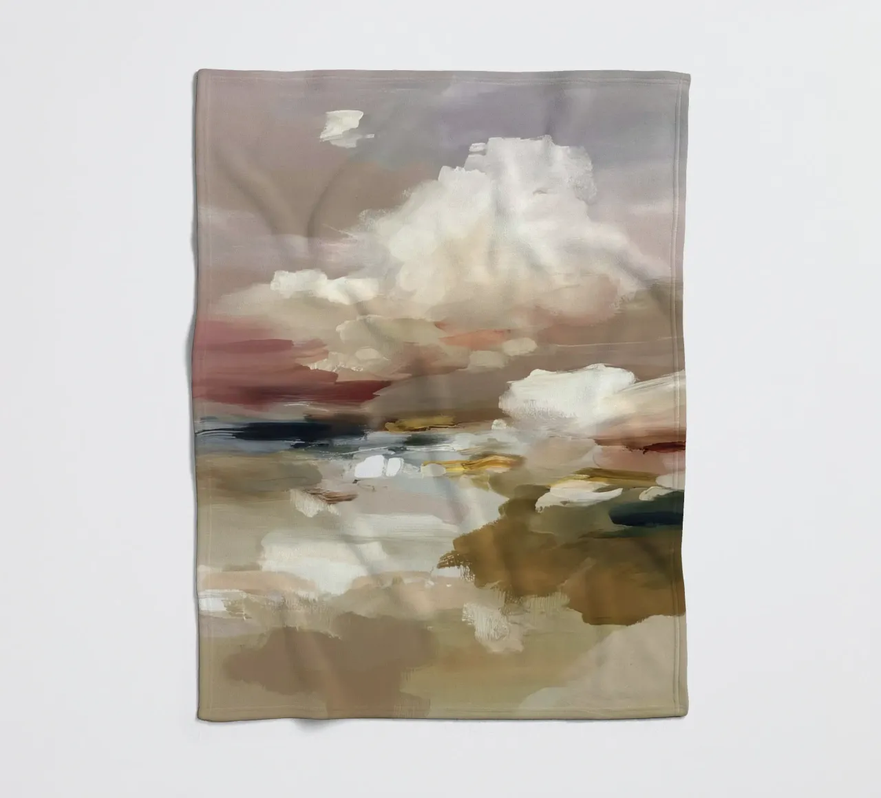 Drifting Clouds Fleecedecke von M.A.Z.U.N.