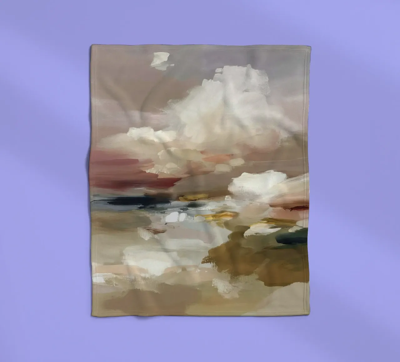 Drifting Clouds Fleecedecke von M.A.Z.U.N.