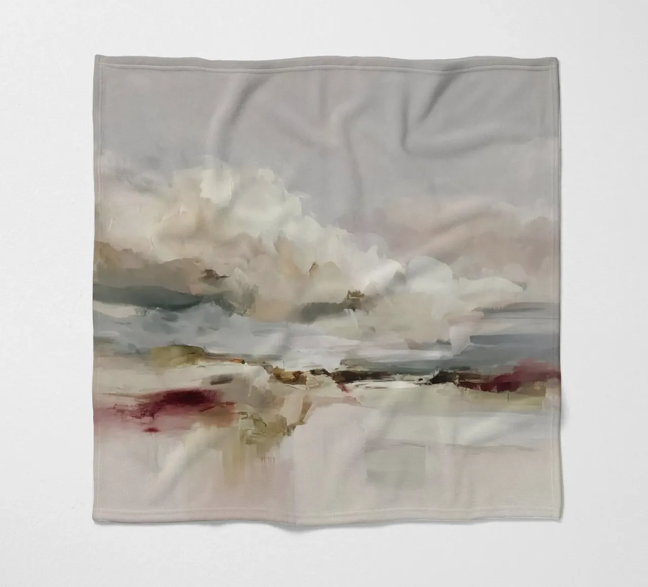 Offener Horizont Fleecedecke von M.A.Z.U.N.