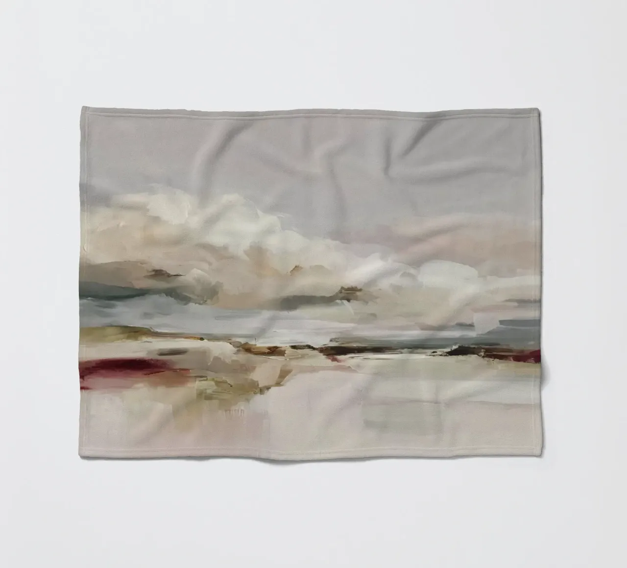 Offener Horizont Fleecedecke von M.A.Z.U.N.