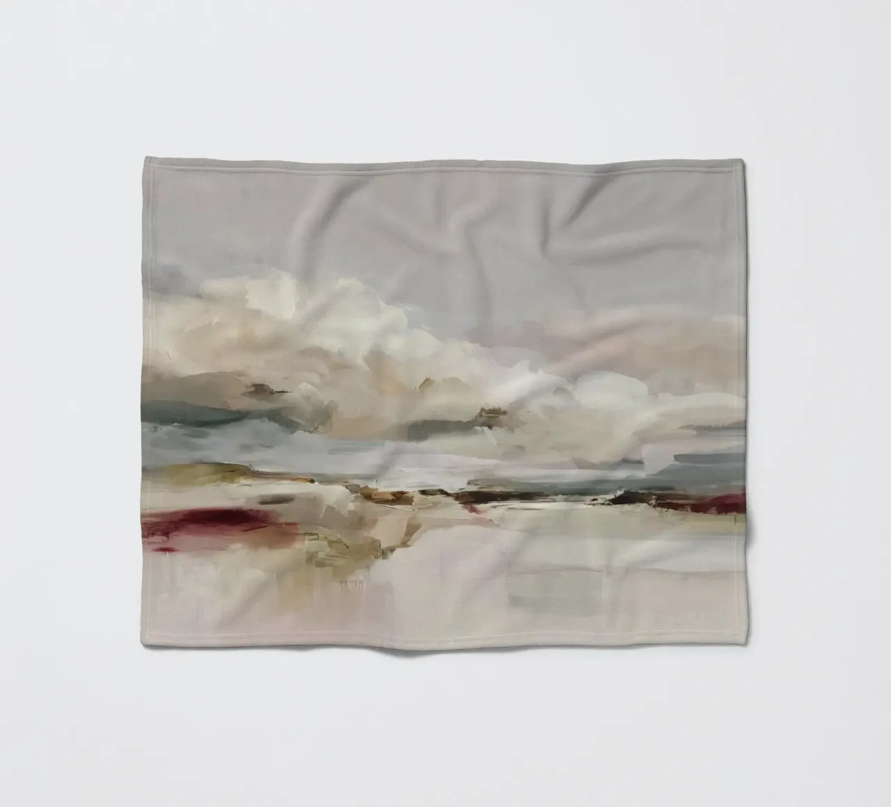 Offener Horizont Fleecedecke von M.A.Z.U.N.