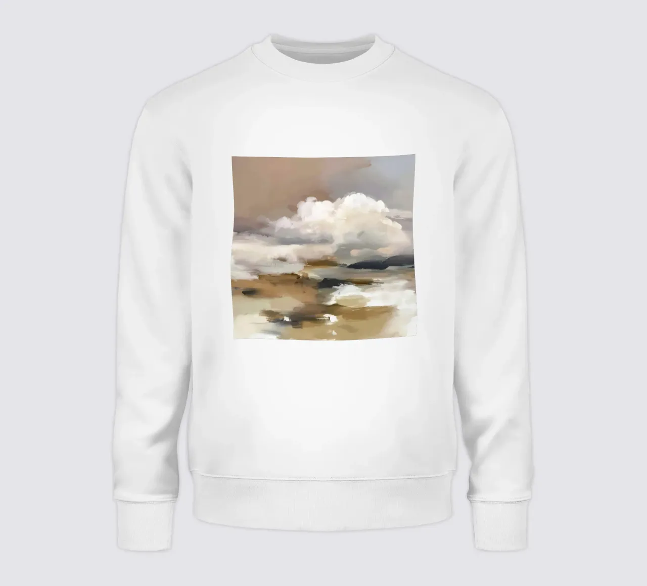 Cloud Study sweatshirt van M.A.Z.U.N.