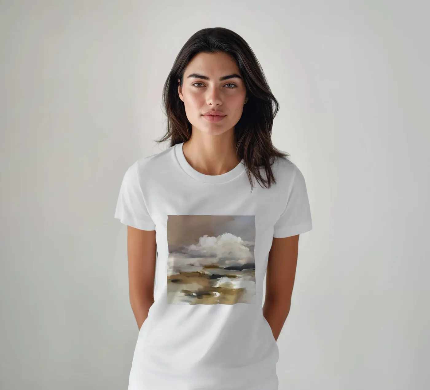 Studio sul cloud t-shirt da M.A.Z.U.N.