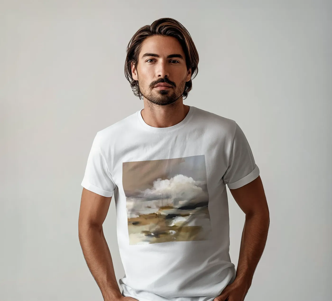 Studio sul cloud t-shirt da M.A.Z.U.N.