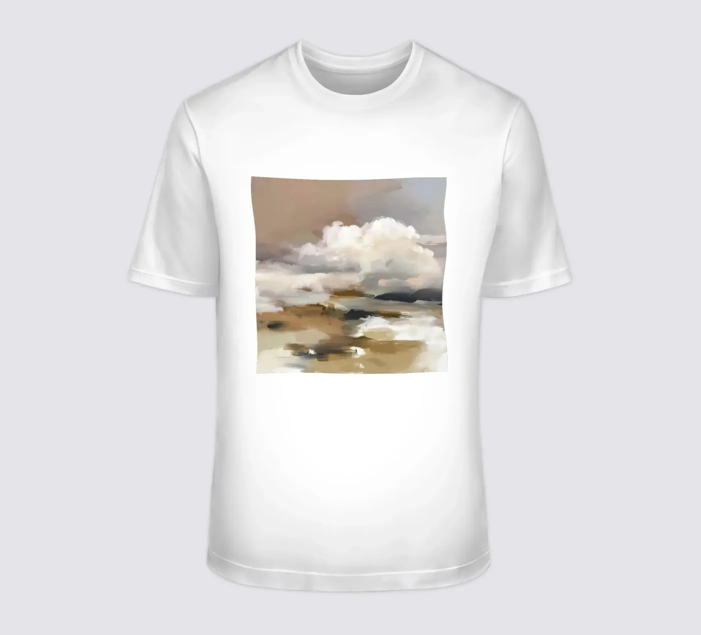 Studio sul cloud t-shirt da M.A.Z.U.N.
