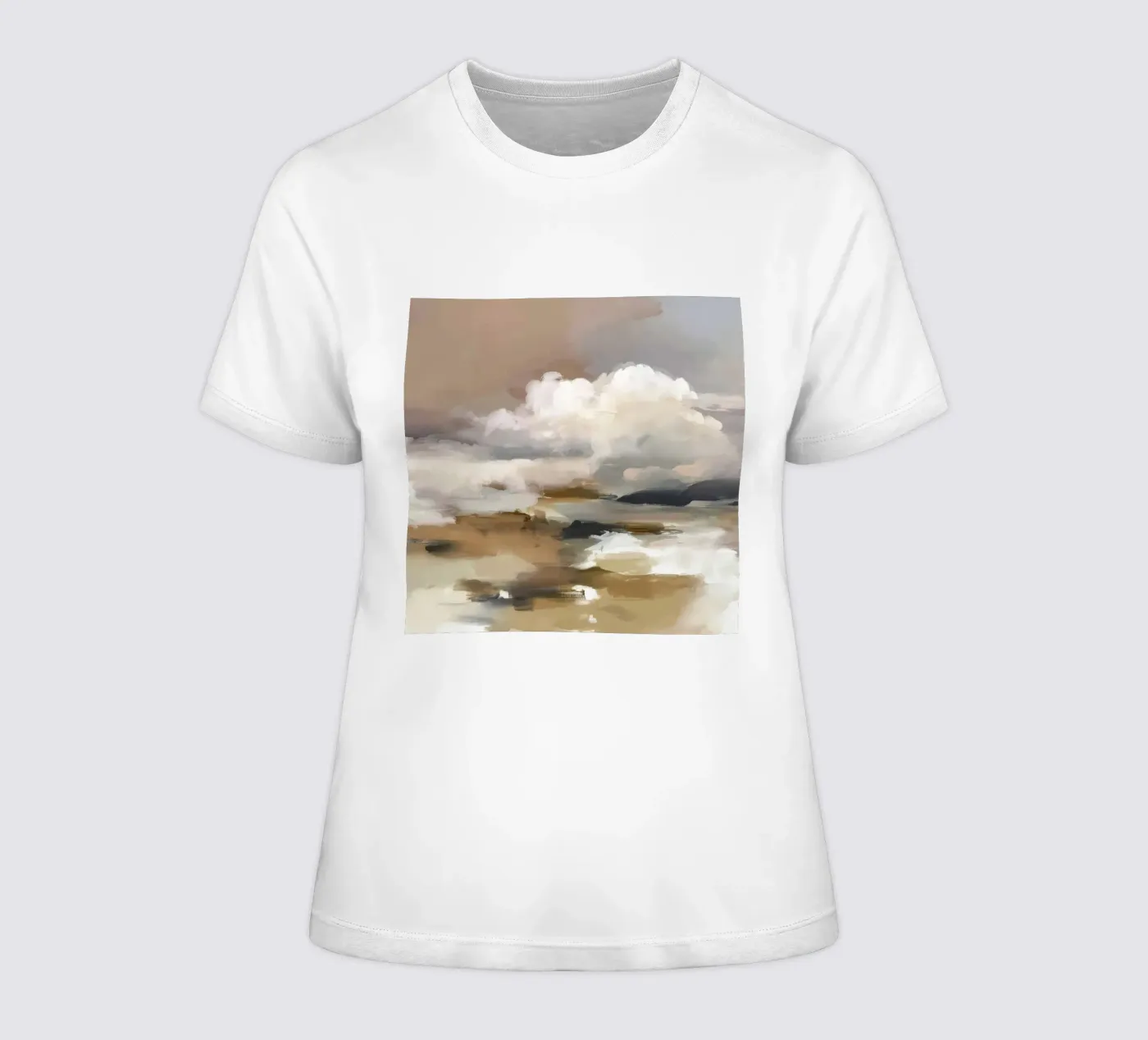 Cloud Study t-shirt da donna da M.A.Z.U.N.