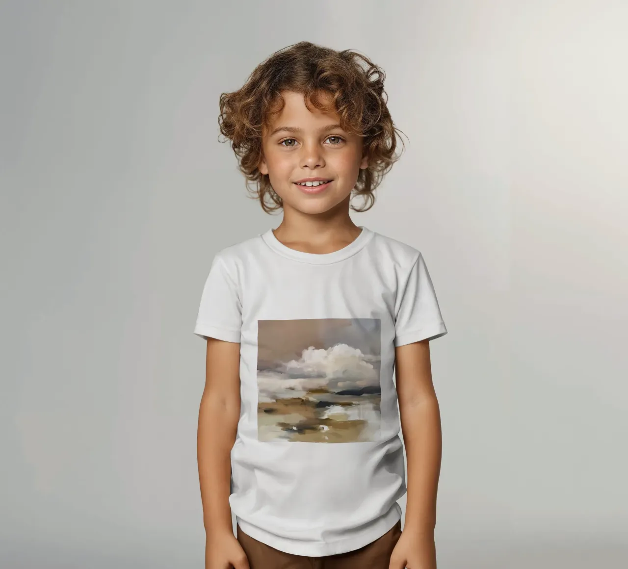 Cloud Study kinder t-shirt van M.A.Z.U.N.
