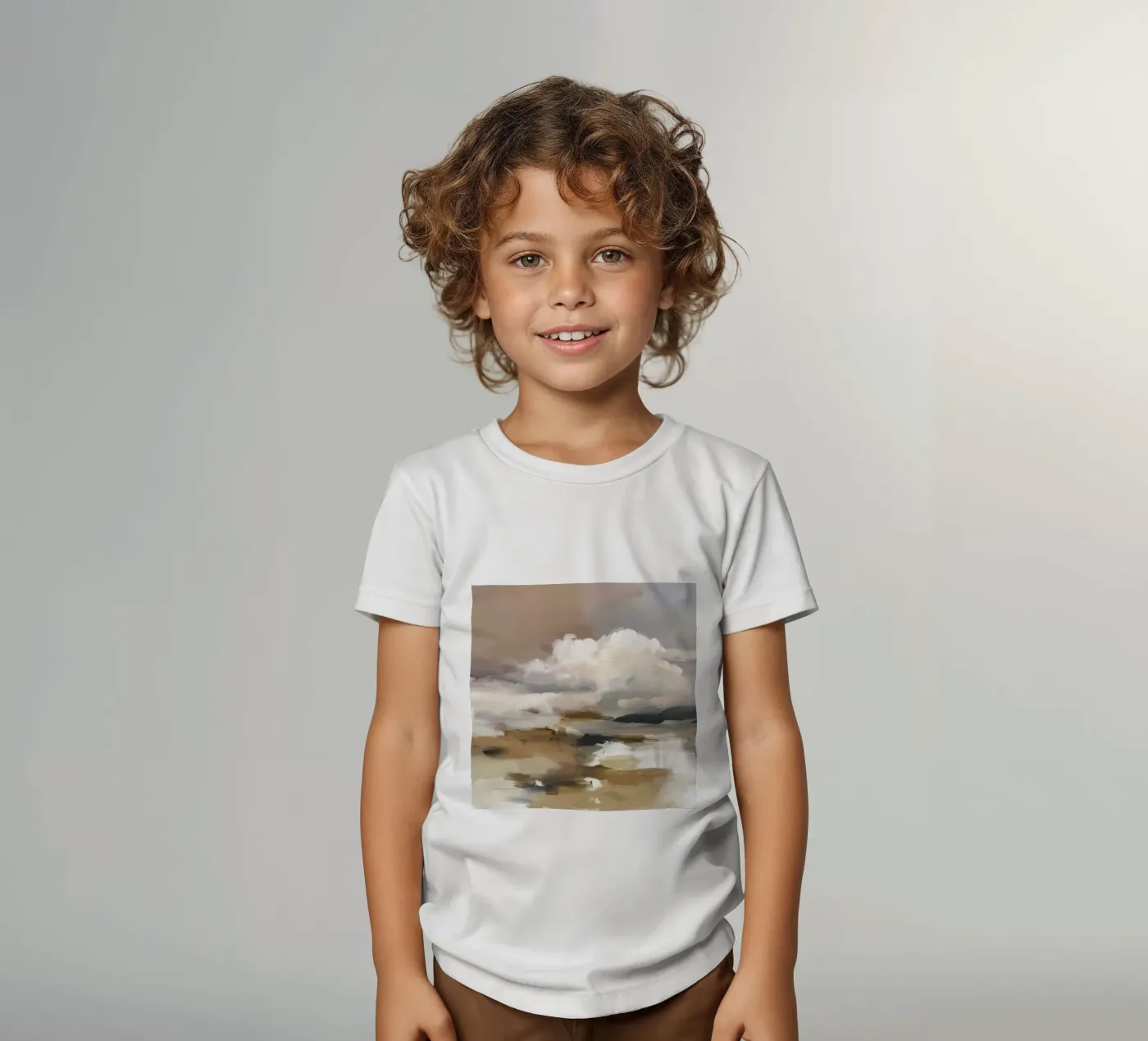 Cloud Study kinder t-shirt van M.A.Z.U.N.