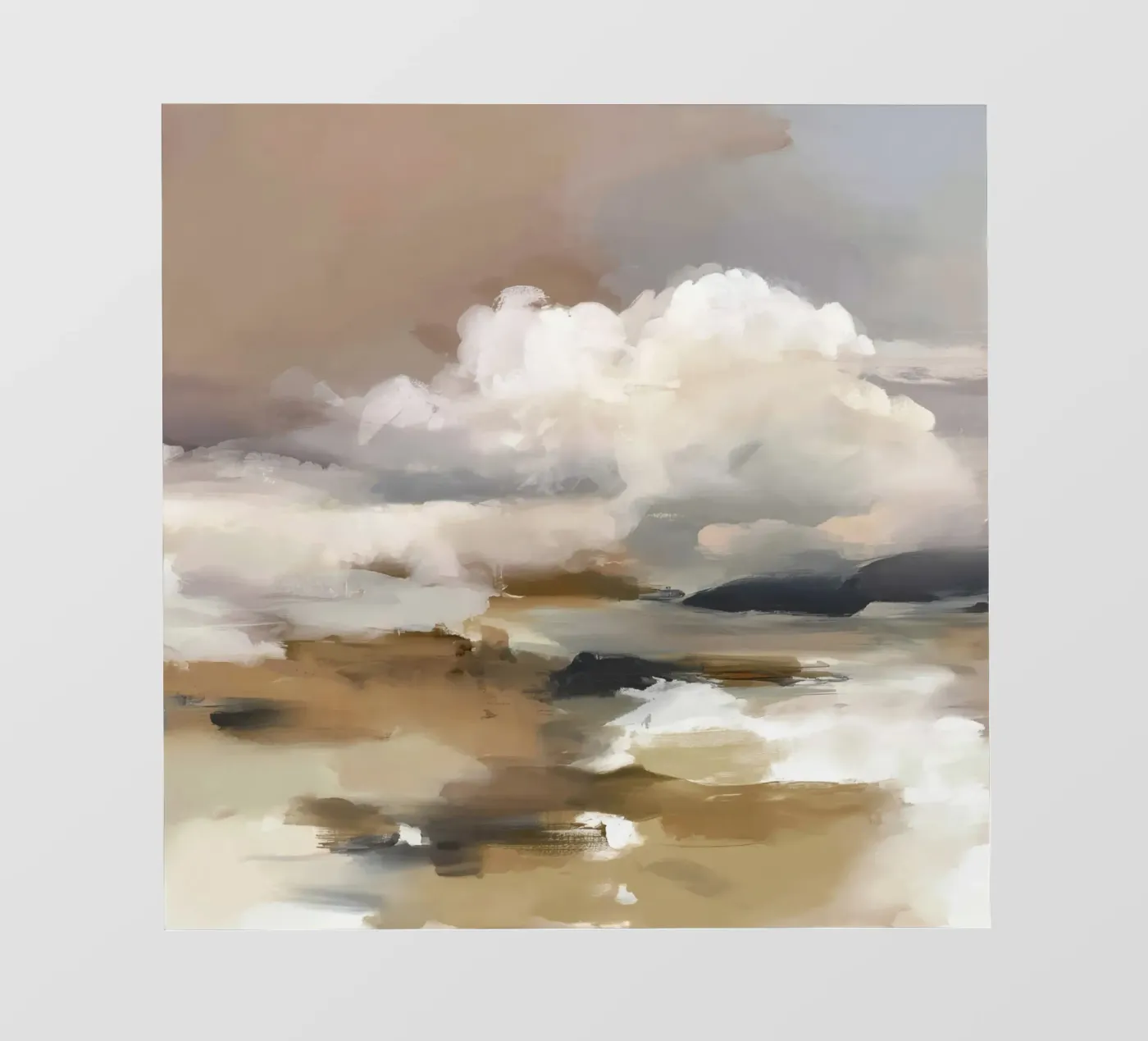 Cloudonderzoek fotobehang van M.A.Z.U.N.