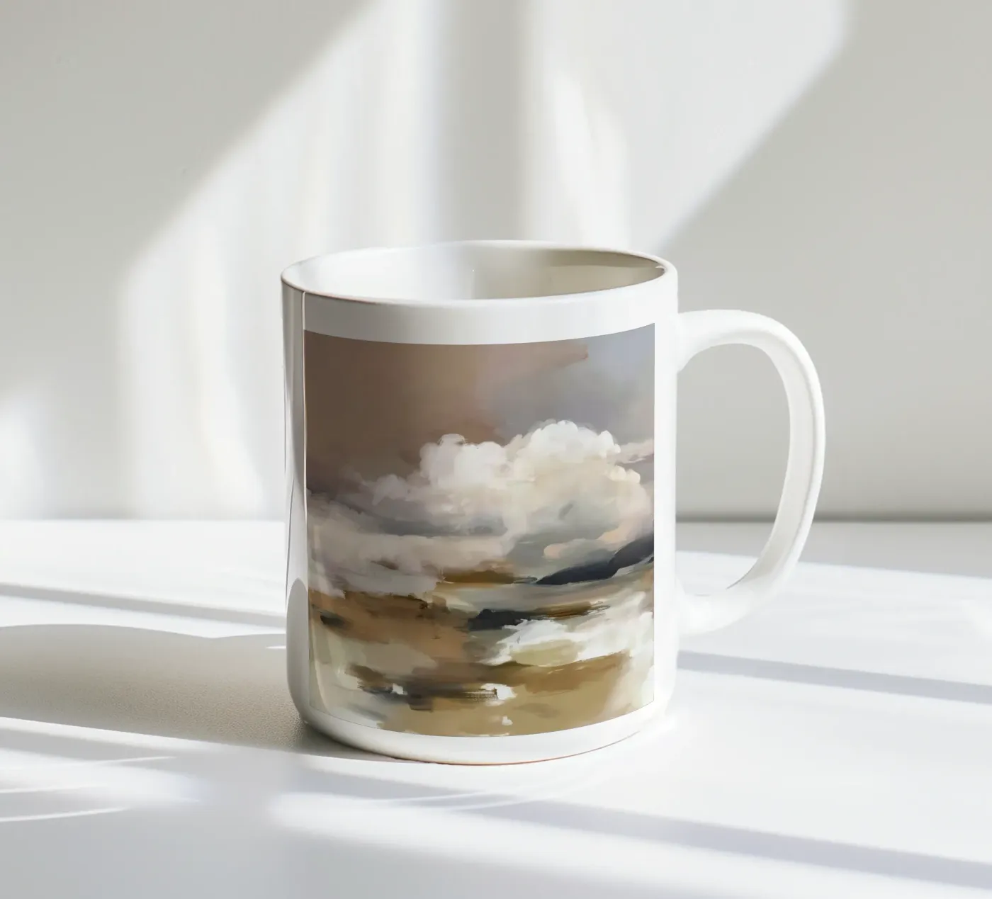 Cloud Study ceramic mug by M.A.Z.U.N.