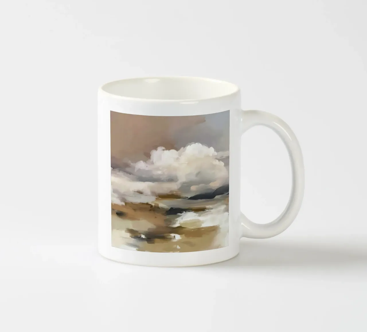 Cloud Study ceramic mug by M.A.Z.U.N.