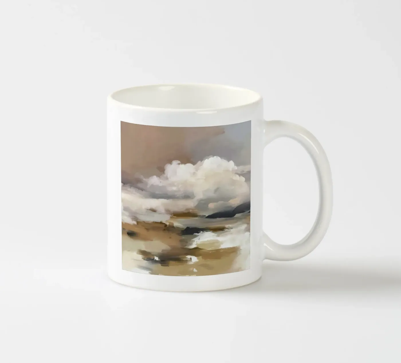 Cloud Study ceramic mug by M.A.Z.U.N.