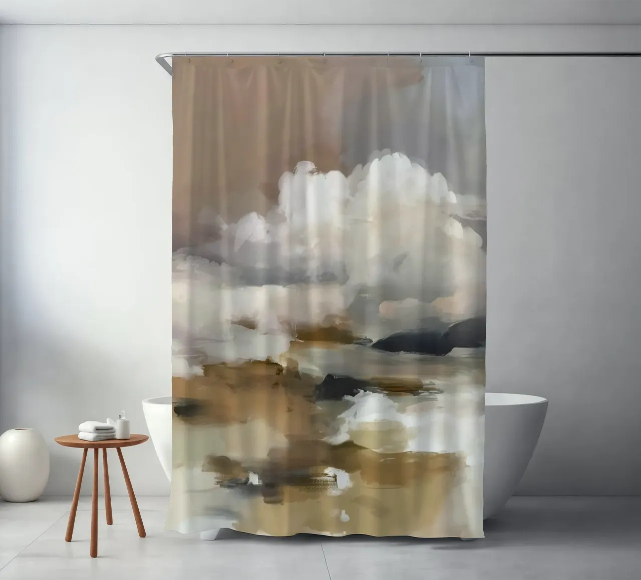 Cloud Study Duschvorhang von M.A.Z.U.N.