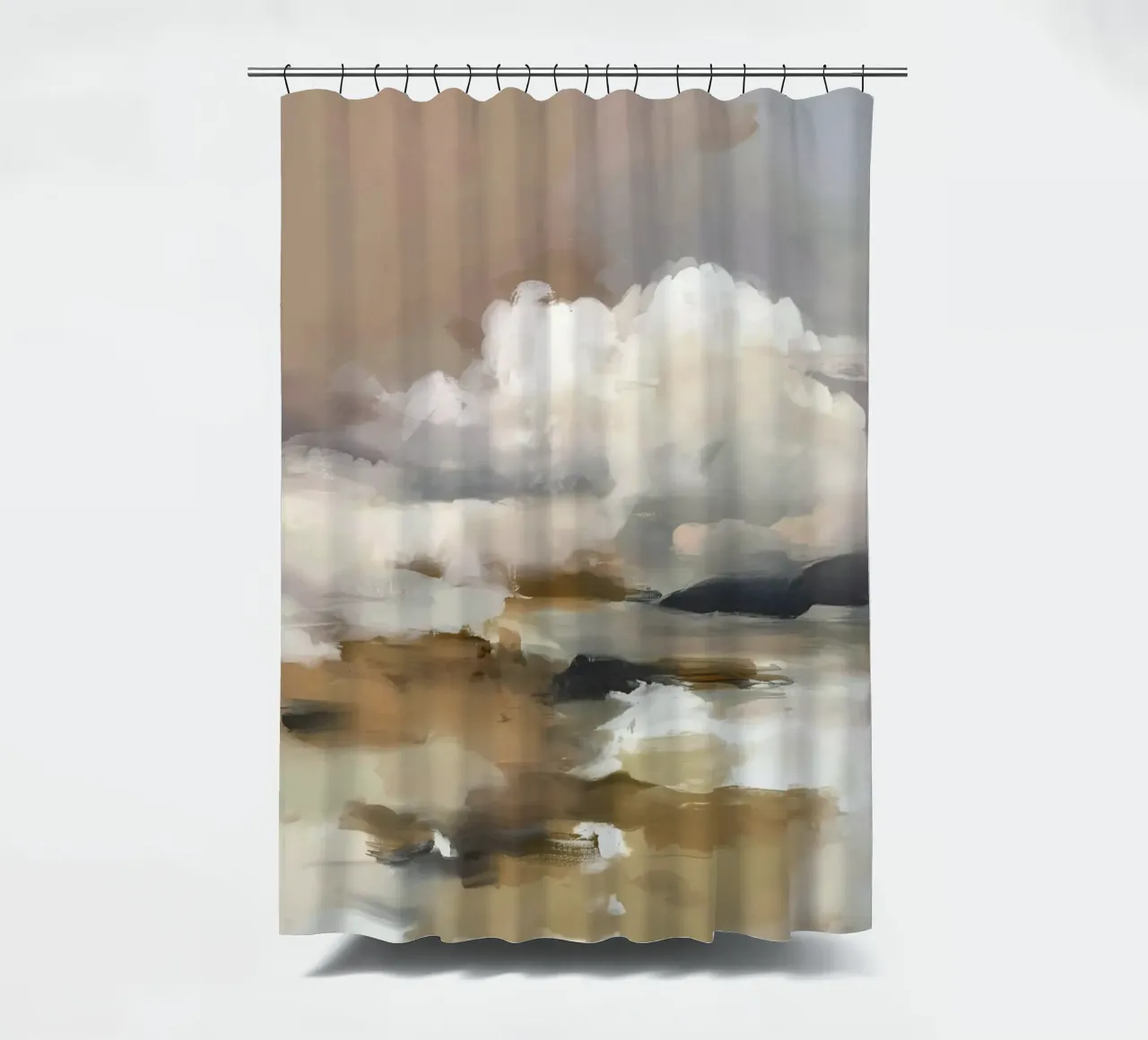 Cloud Study Duschvorhang von M.A.Z.U.N.