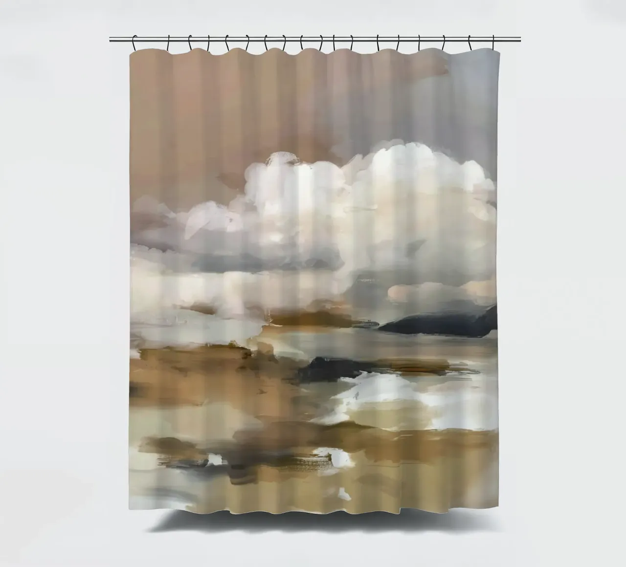 Cloud Study Duschvorhang von M.A.Z.U.N.