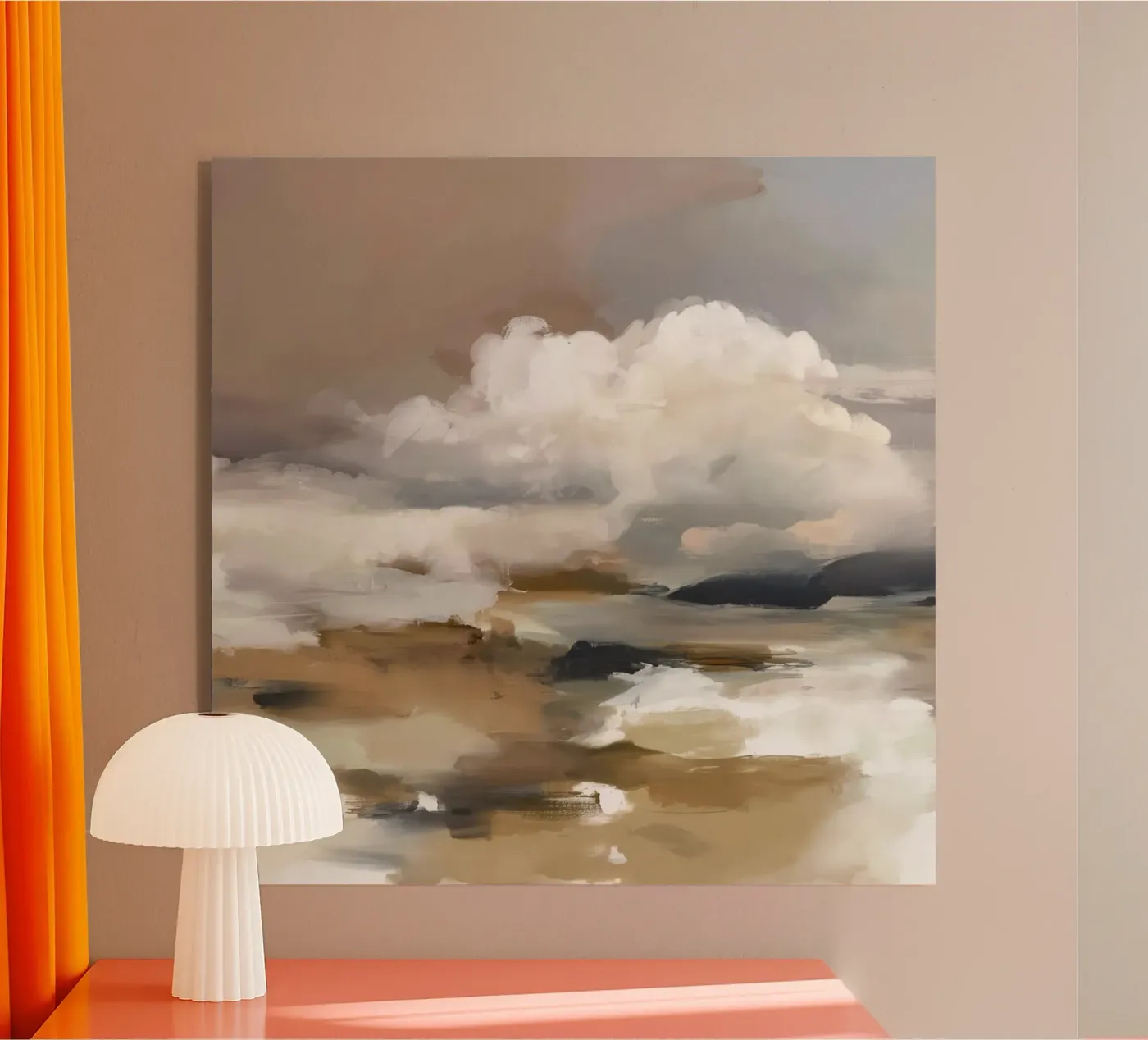 Cloud Study Acryl-Glas von M.A.Z.U.N.