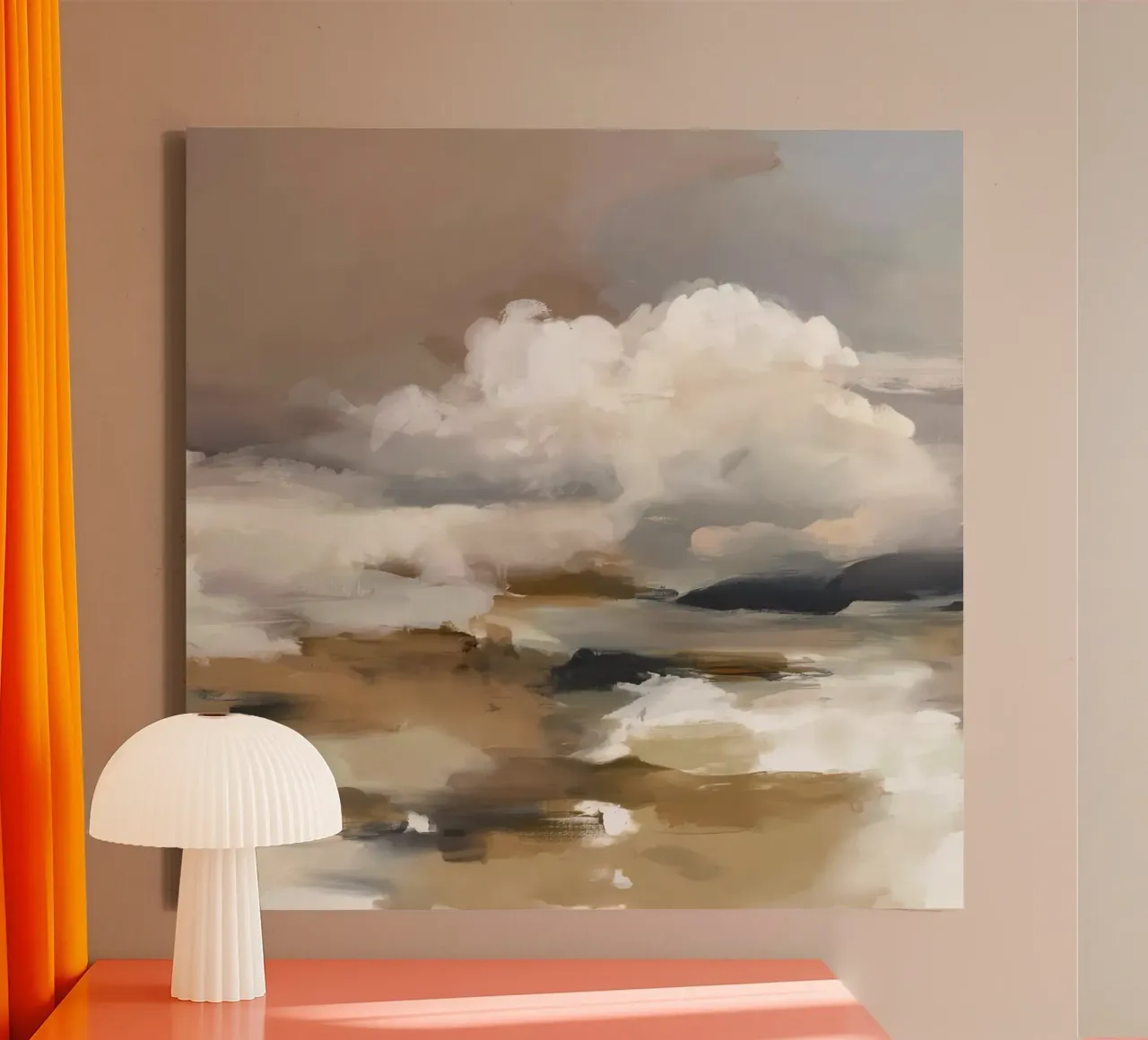 Cloud-Studie Leinwand von M.A.Z.U.N.