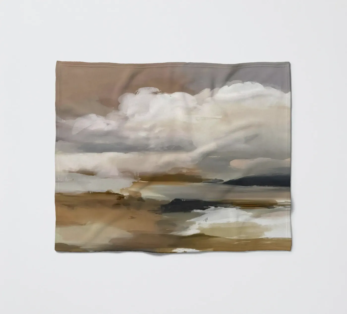 Cloud-Studie Fleecedecke von M.A.Z.U.N.