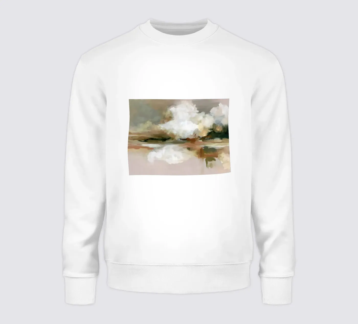 Cloud Reflection sweatshirt by M.A.Z.U.N.