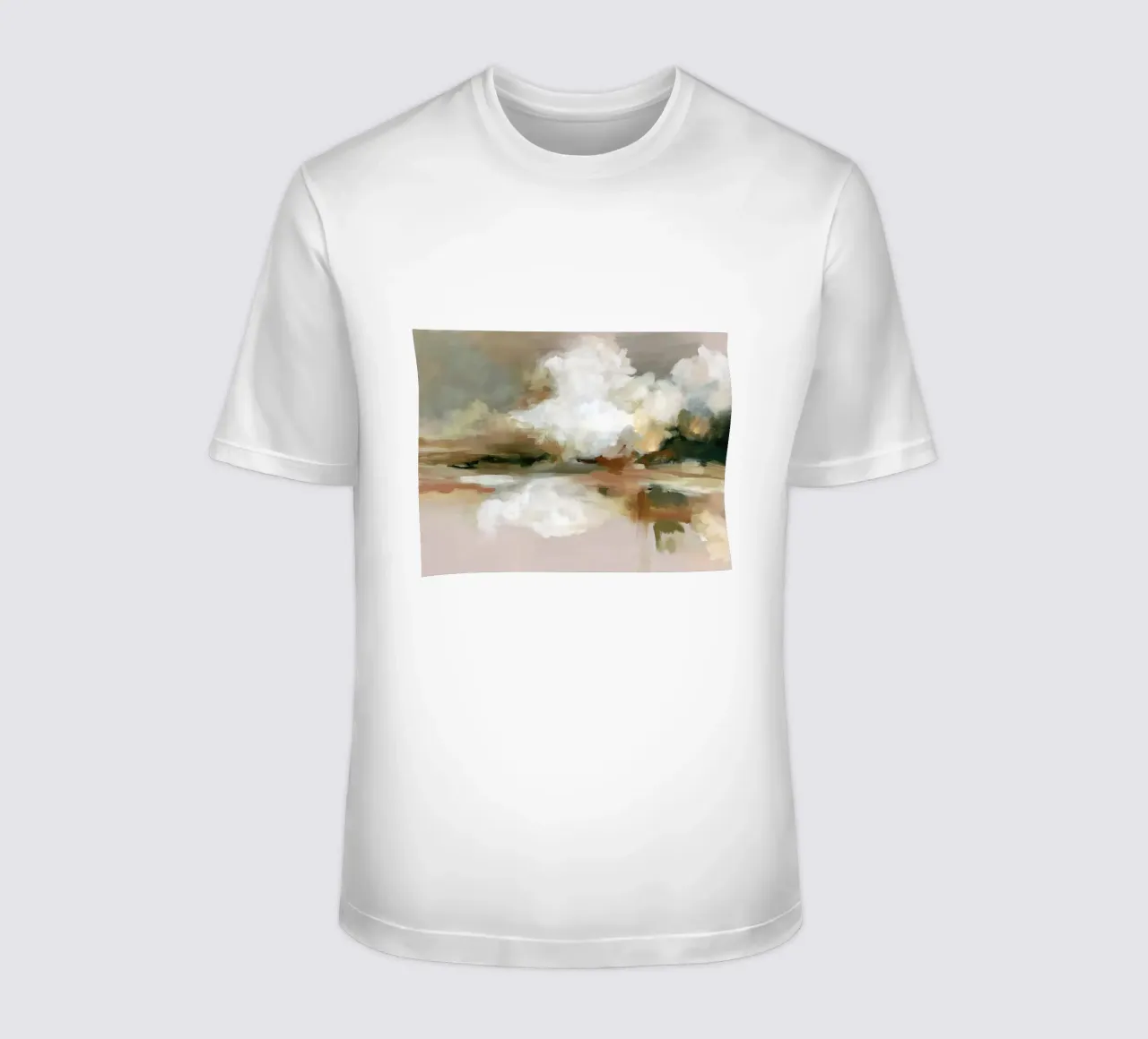Cloud Reflection t-shirt da M.A.Z.U.N.