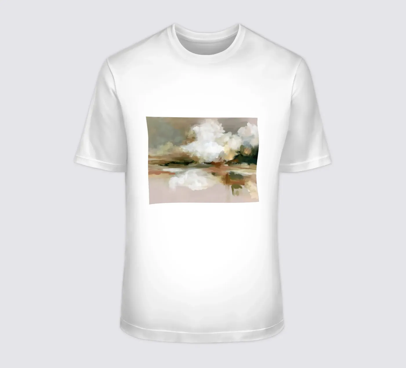 Cloud Reflection t-shirt da M.A.Z.U.N.