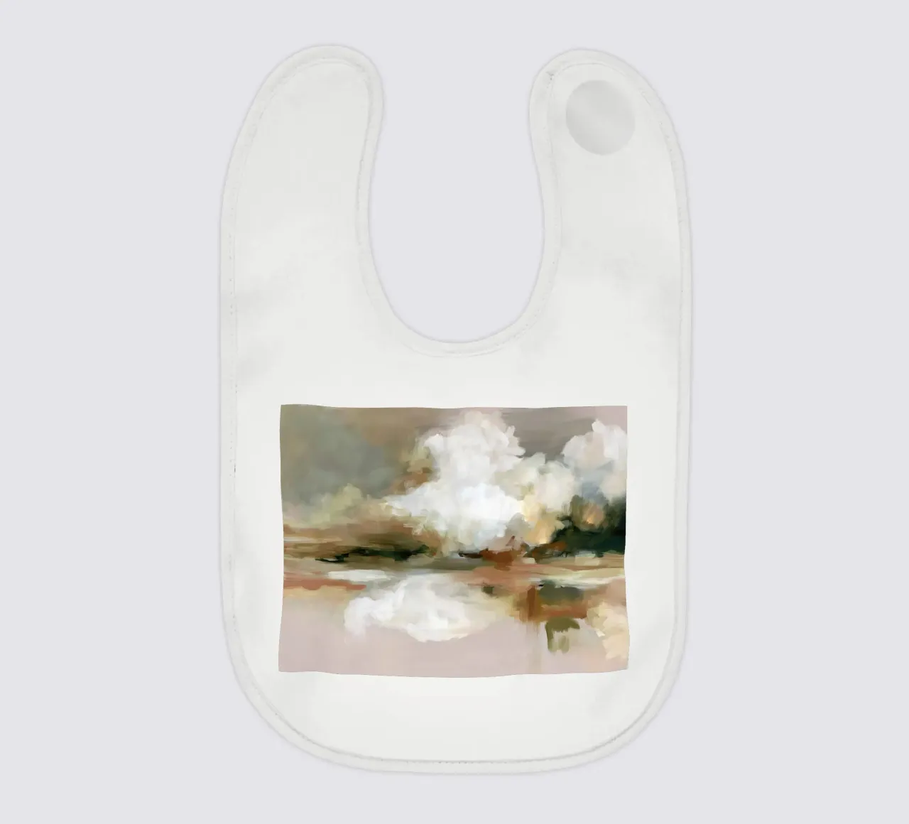 Wolkenreflexion Babylätzchen von M.A.Z.U.N.