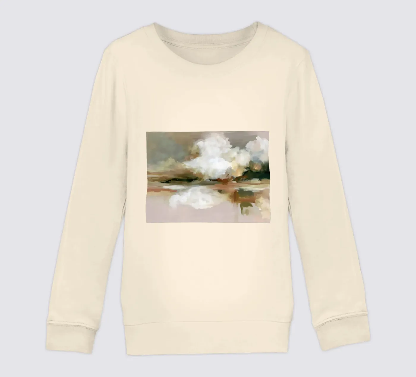 Cloud Reflection kinder sweatshirt van M.A.Z.U.N.