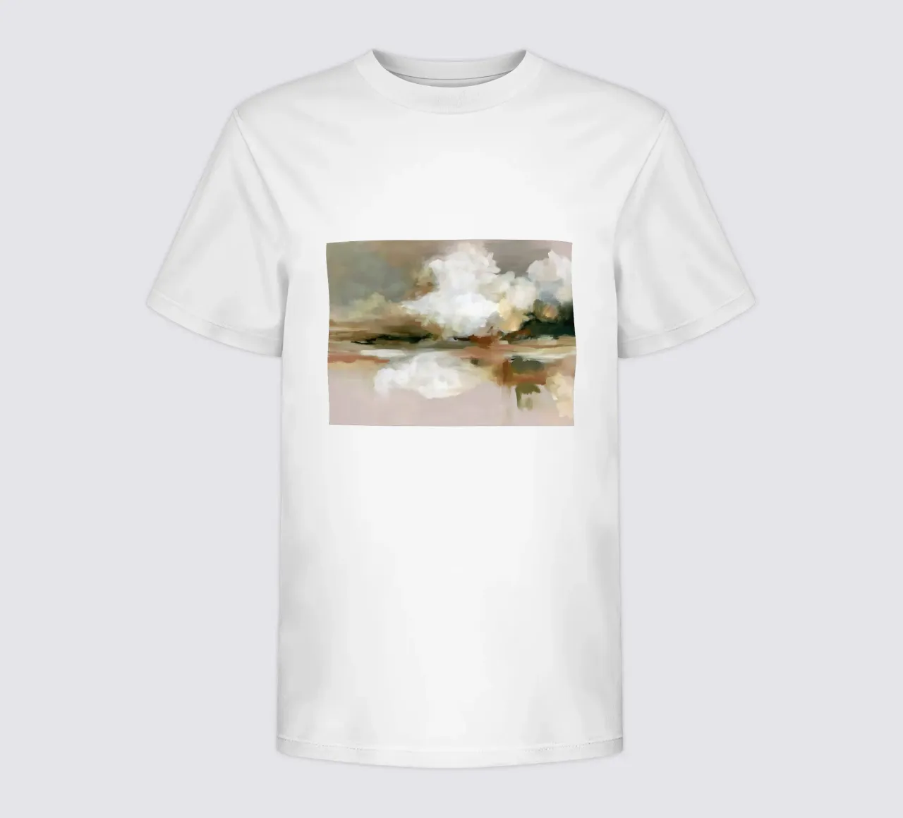 Wolkenreflexion Kinder T-Shirt von M.A.Z.U.N.