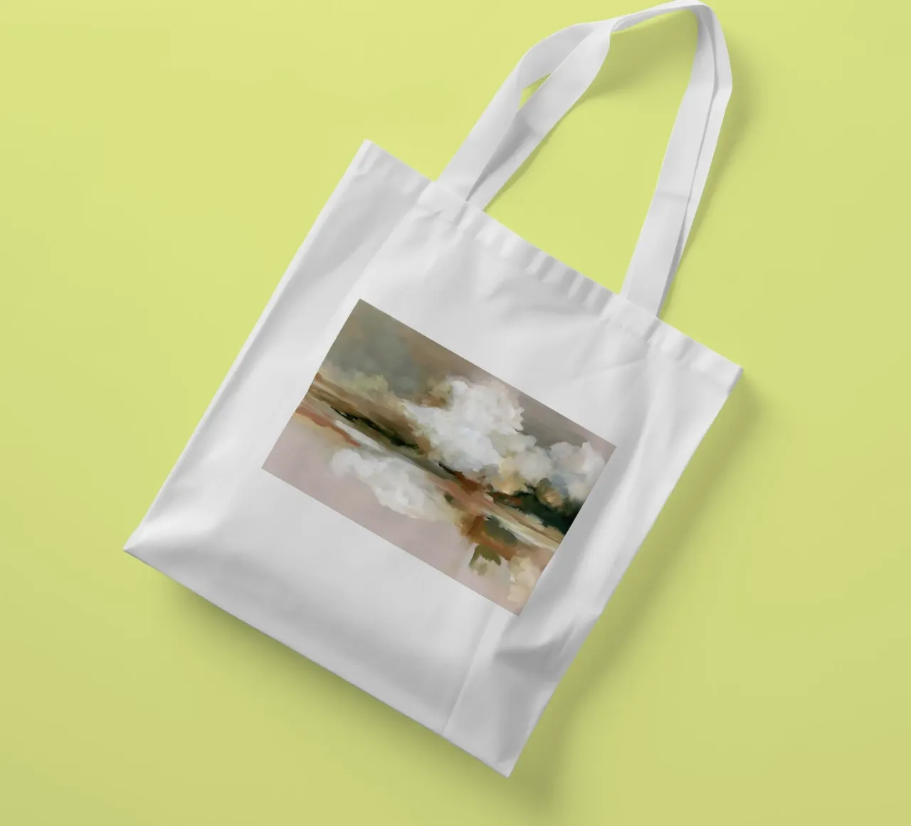 Cloud Reflection tote bag by M.A.Z.U.N.