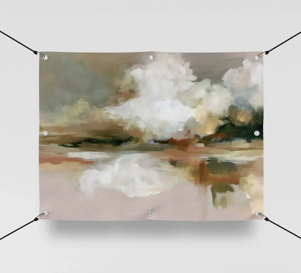 Cloud Reflection PVC Plane von M.A.Z.U.N.